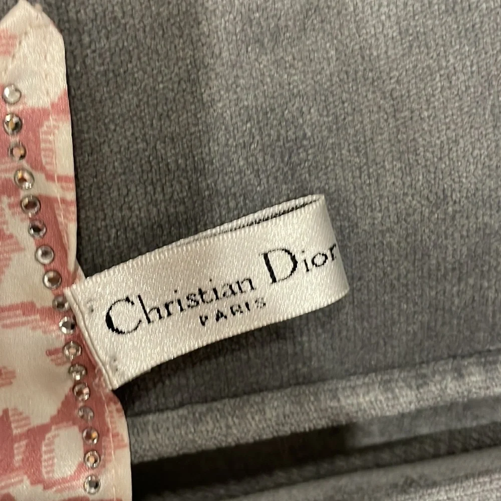 Christian Dior silk scarf